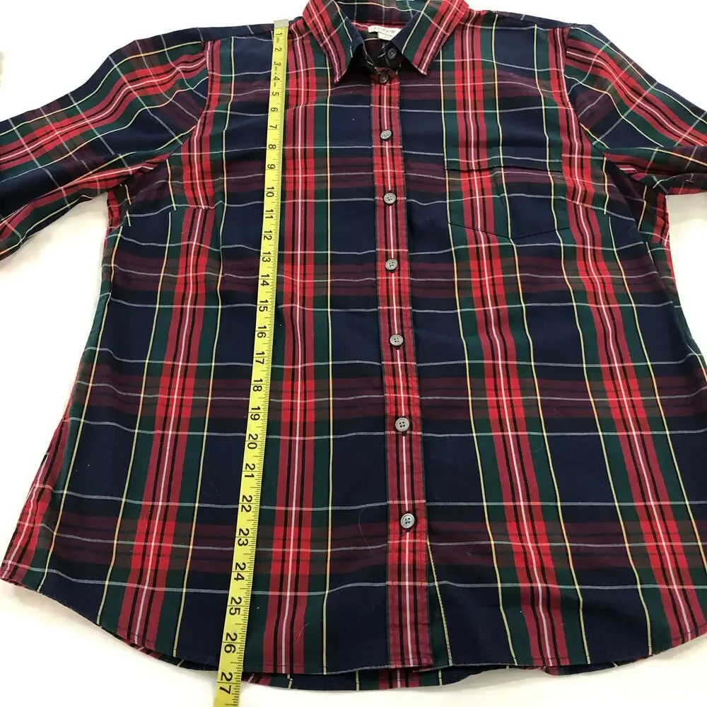 J.Crew Tartan Perfect Shirt